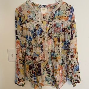 Anthropologie (Maeve) Button Down Top